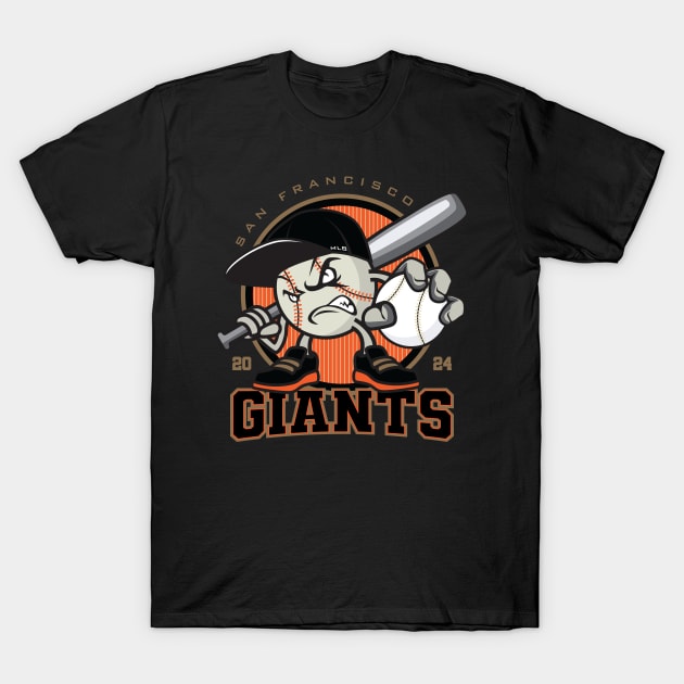 San Francisco Baseball - 2024 Season T-Shirt by Nagorniak